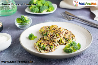 owar Broccoli Pancake is an easy-to-make, scrumptious pancake made with a refreshing blend of broccoli and jowar, creating a vitamin and fiber-packed meal