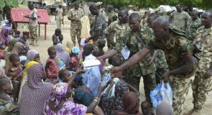 Nigerian troops rescue 38 women and 42 children