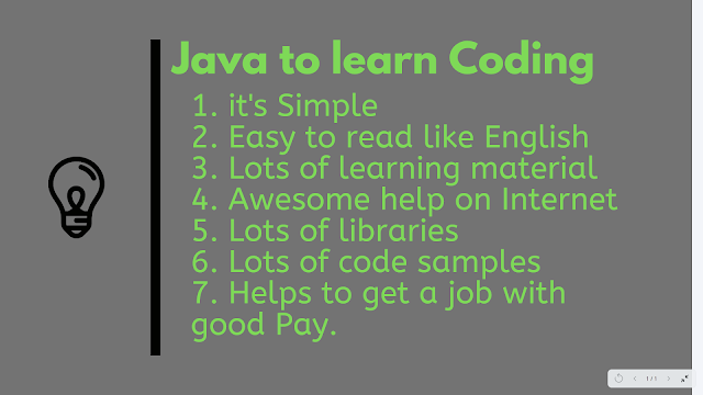 which is a initiatory of all programming linguistic communication to acquire initiatory of all Why Java is the best programming linguistic communication for beginners in addition to people desire to acquire coding