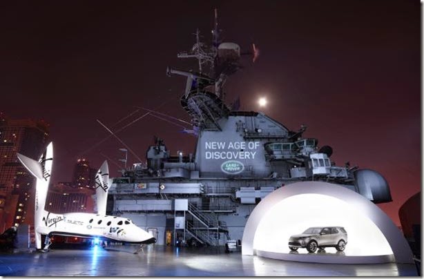 Land Rover Announces Global Partnership With Virgin Galactic