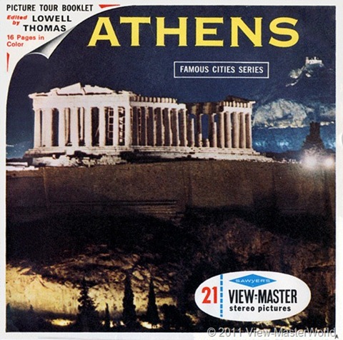 View-Master Athens (B206), Packet Cover