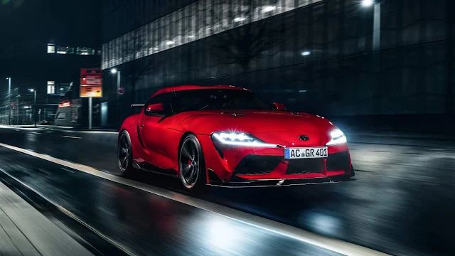 Papel de Parede Toyota GR Supra, hd, 4k. 