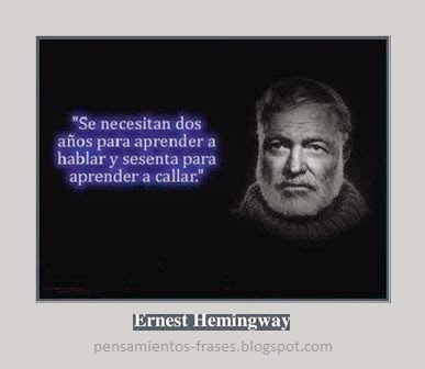 frases de Ernest Hemingway