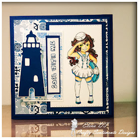 creativEle for SUMMER challenge at Crafty Sentiments Design