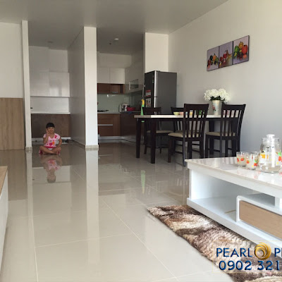 Pearl Plaza quận Bình Thạnh cho thuê căn hộ 101m2 có 2 phòng ngủ