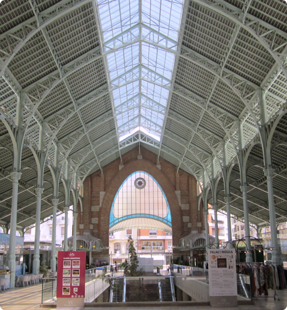 Blogger Traveller Valencia: Mercado de Colón (interior)