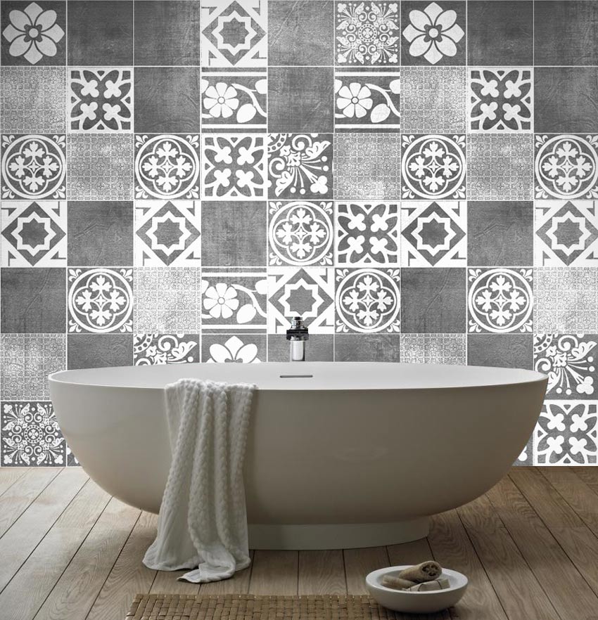 Tile stickers home decor ideas