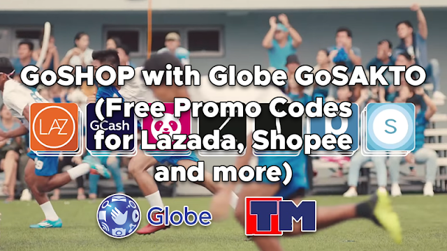 GoSHOP with Globe GoSAKTO (Free GCash voucher)