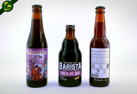 Elige entre estas tres cervezas ( Triporteur Full Moon 12,  Kasteel Barista Chocolate Quad,  De Molen Spanish sQuad) cuál catamos.