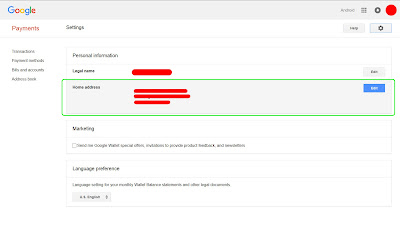 Cara Mengubah Alamat Google Wallet Menjadi US (Indonesia)