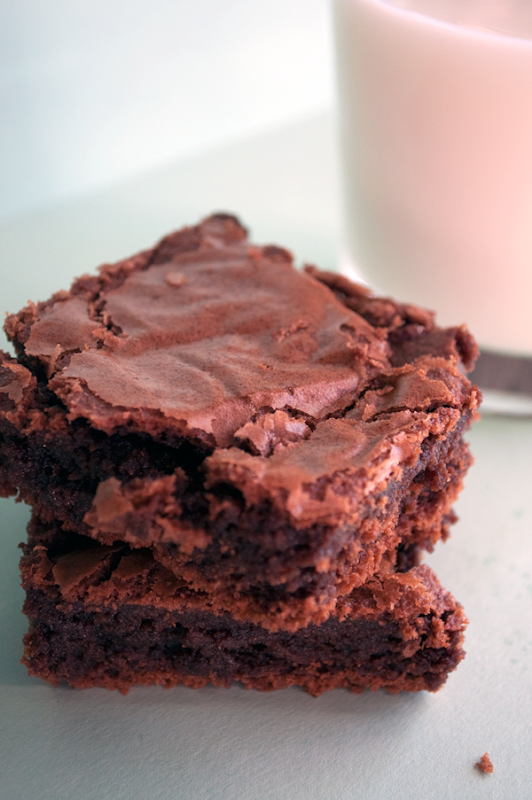 homemade brownies