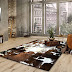 Premium Leather Area Rug for Living Room Carpet