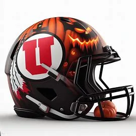Utah Utes Halloween Concept Helmets