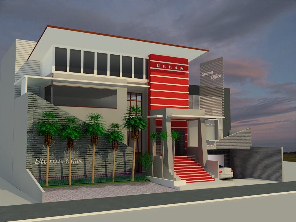 homedesignstudio rukan Rumah kantor  