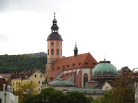 Stiftskirche, just beside our hotel