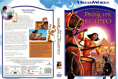 Carátula dvd: El príncipe de Egipto 1998