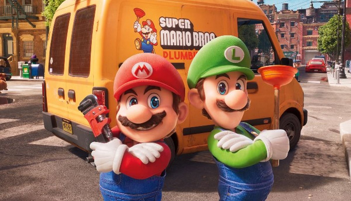 O filme SUPER MARIO BROS tem sessões a partir das 14h10 no