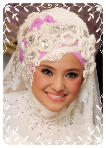 Gambar model jilbab pengantin muslim modern terbaru Gambar model jilbab pengantin muslim modern terbaru