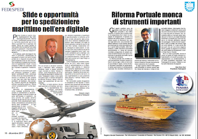 DIC 2017 PAG 10 - Sfide e opportunità  per lo spedizioniere  marittimo nell’era digitale (Roberto Alberti)