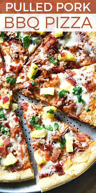 BBQ Pulled Pork Pizza recipe on Pinterest