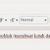 Cara Membuat Kotak Script Dalam Postingan Blog 