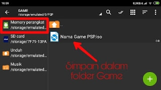 Cara Main Game PSP di Android