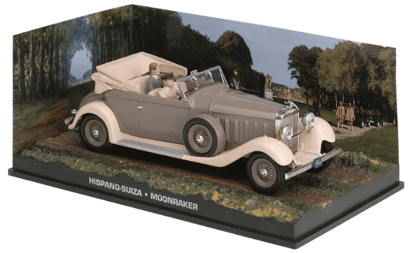 bond in motion 1:43 eaglemoss, hispano-suiza 1:43 moonraker