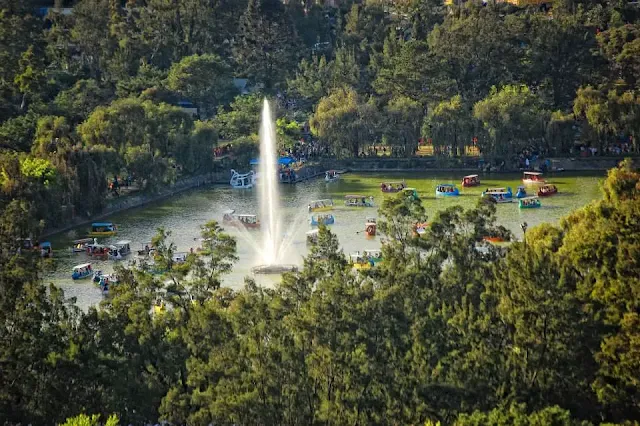 Burnham Lake Defunct Fountain Days