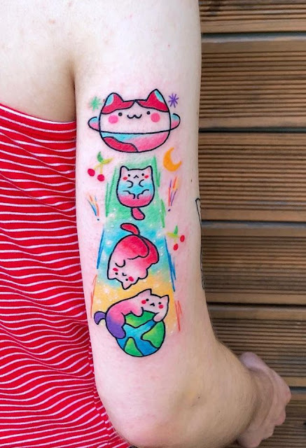 Mini tatuagens femininas 