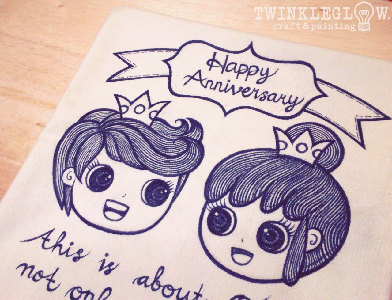 Gambar Doodle Happy Aniversary Populer