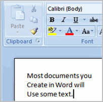 Bekerja Dengan Teks Microsoft Word 2007 