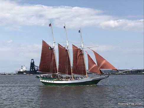 AmericanDream under full sail