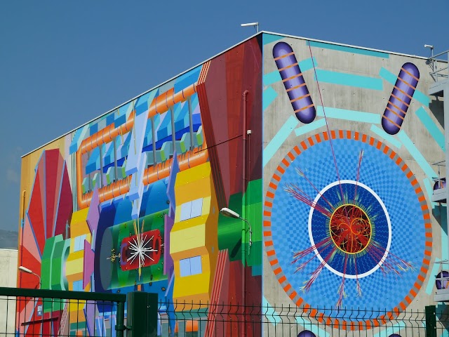 Higgs Boson Mural: Artist Josef Kristofoletti