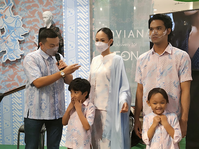 Nusantara is designed by Dato’ Jovian Mandagie exclusively for AEON  as a ready-to-wear (RTW) collection