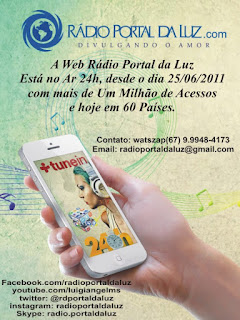 Web Rádio Porta da Luz no blog EspiritualMente