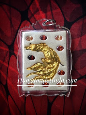 Jual Thailand Amulet King of Butterfly Blessing Kruba Krissana Wat Arsom