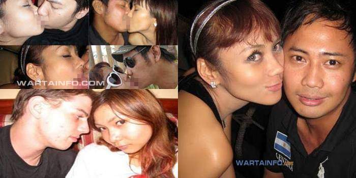 Foto Gambar Skandal Ciuman Bibir Hot panas Mesra Nakal Artis wanita Indonesia tanpa sensor yang beredar dan menghebohkan