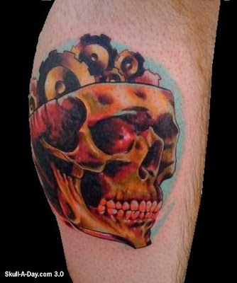 I love to see skull tattoos and I really like your style Timm