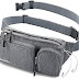 Best rating Waist bag for men and women Hiking Travel Camp Running - Headphone Hole, Money Belt with 6 Pockets, Strap Extension - Easy Carry Any Phone, Passport, Wallet - Water Resistant Holder