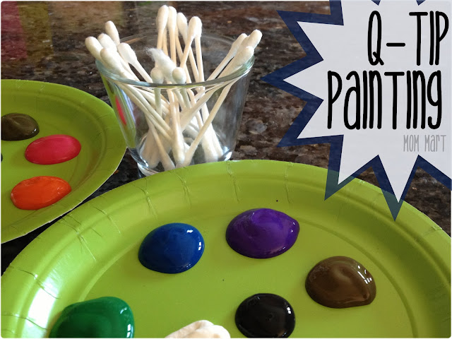 Crafts for Kids: Q-Tip Painting