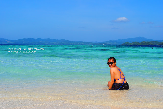 Pass Island Coron Palawan, beach