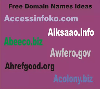 Domain Names A | Free Domain Names ideas