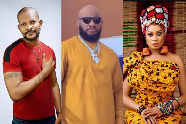 “Why Still Use His Name?” Uche Maduagwu Questions May Edochie Over Yul’s Surname