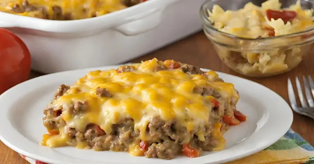 Cheeseburger Casserole