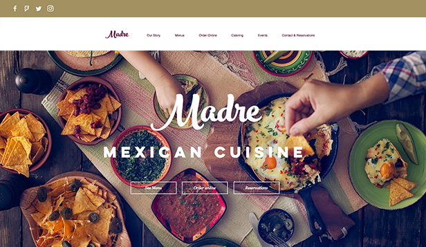 thiết kế web thực phẩm chuyên nghiệp