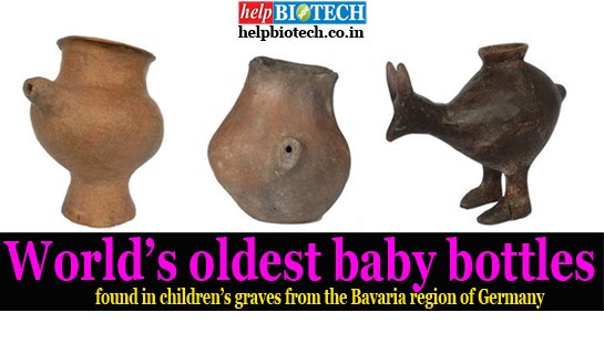 World’s oldest baby bottles Discovered !