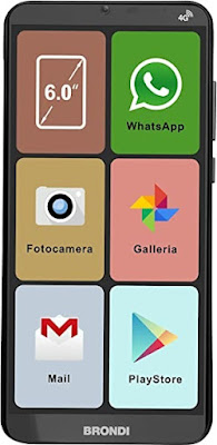 telefono per anziani Brondi Amico Smartphone XL