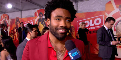 Donald Glover Talks "Solo: A Star Wars Story" and Kimye check it out