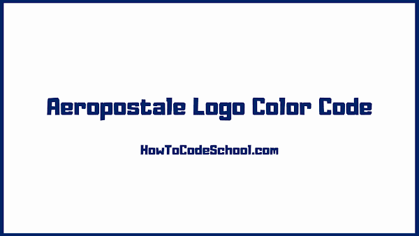 Aeropostale Logo Color Code