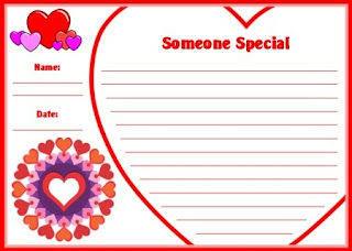 valentine paper stationary